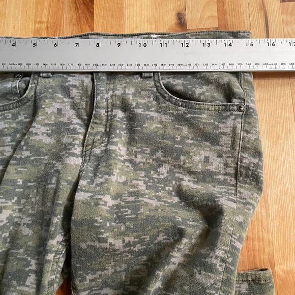 Rag & Bone Jeans Skinny Digital‎ Camo Camouflage USA Made Sz 29 EUC - Picture 10 of 13